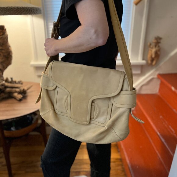 pierre hardy leather mcm tan crossbody bag - Picture 7 of 7